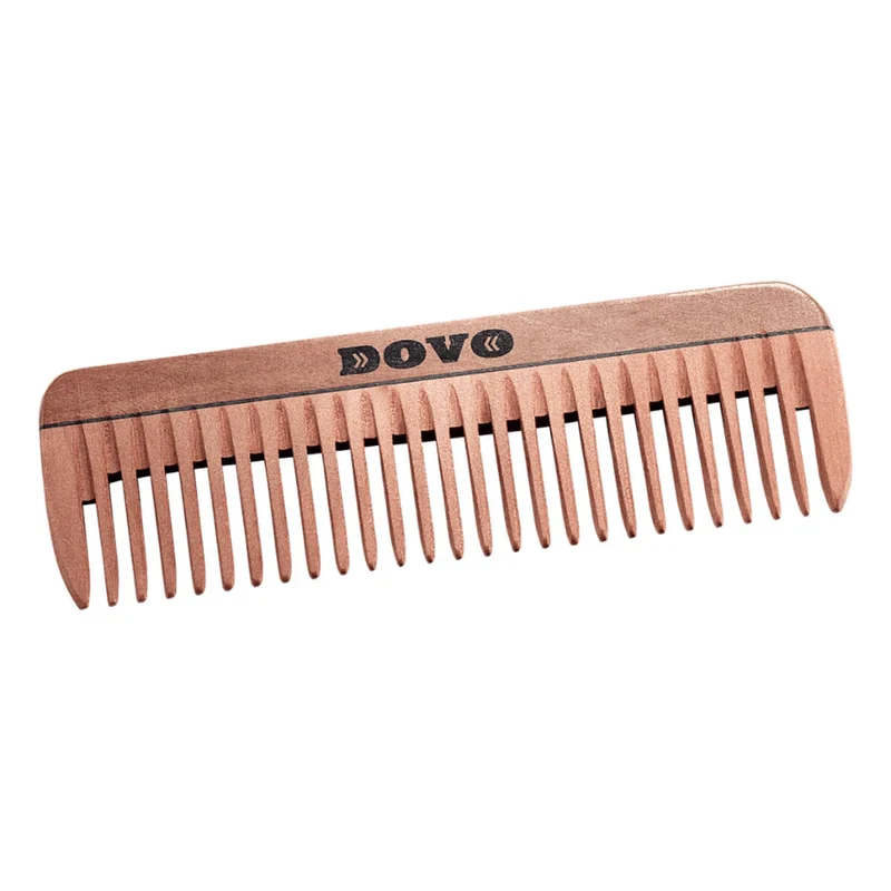 Dovo Fickkam med mediumtänder, Päronträ, 10 cm.