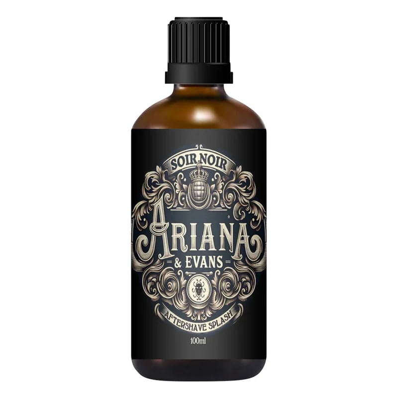 Aftershave, Soir Noir, 100 ml.