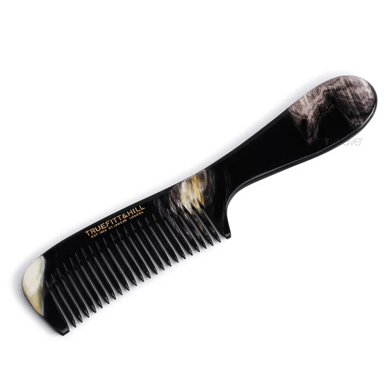 Kam med handtag, Horn, 194 mm.