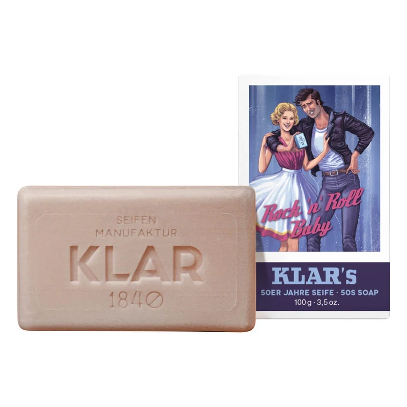 Tvål, 50-tals retro, Rock'n'Roll, 100 gr.