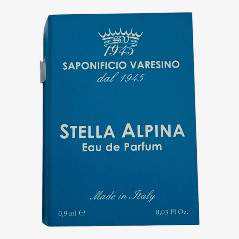 Eau de Parfym, Stella Alpina, Prover, 0,9 ml.