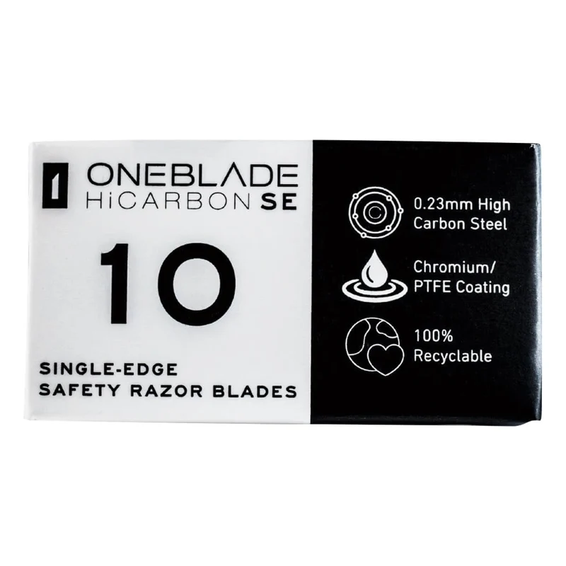 HiCarbon SE Single Edge Rakblad, 10 st.