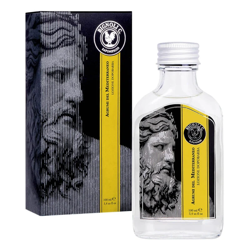 Aftershave, Agrumi del Mediterraneo, 100 ml.