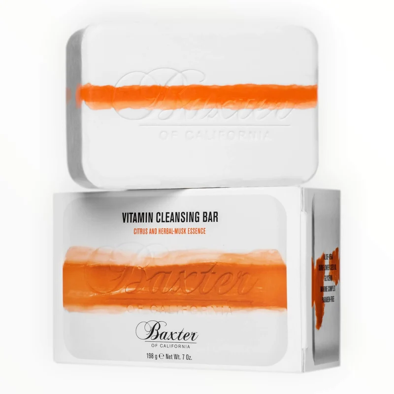 Vitamin Cleansing Body Bar, Citrus & Herbal musk, 198 gr.