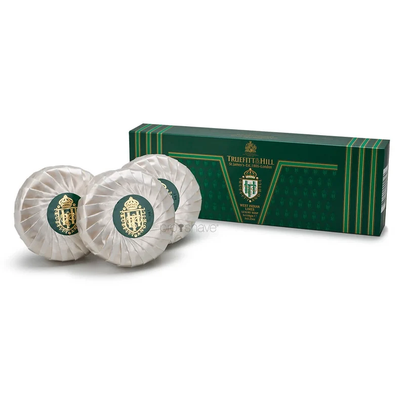 Tvål, West Indian Limes (trippelmald), 3x150 gr.