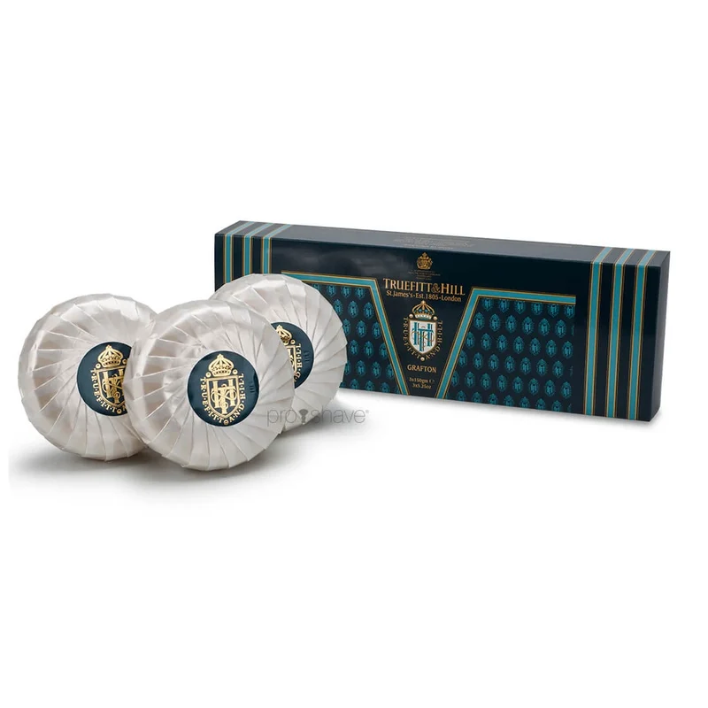 Tvål, Grafton (trippelmyllad), 3x150 gr.