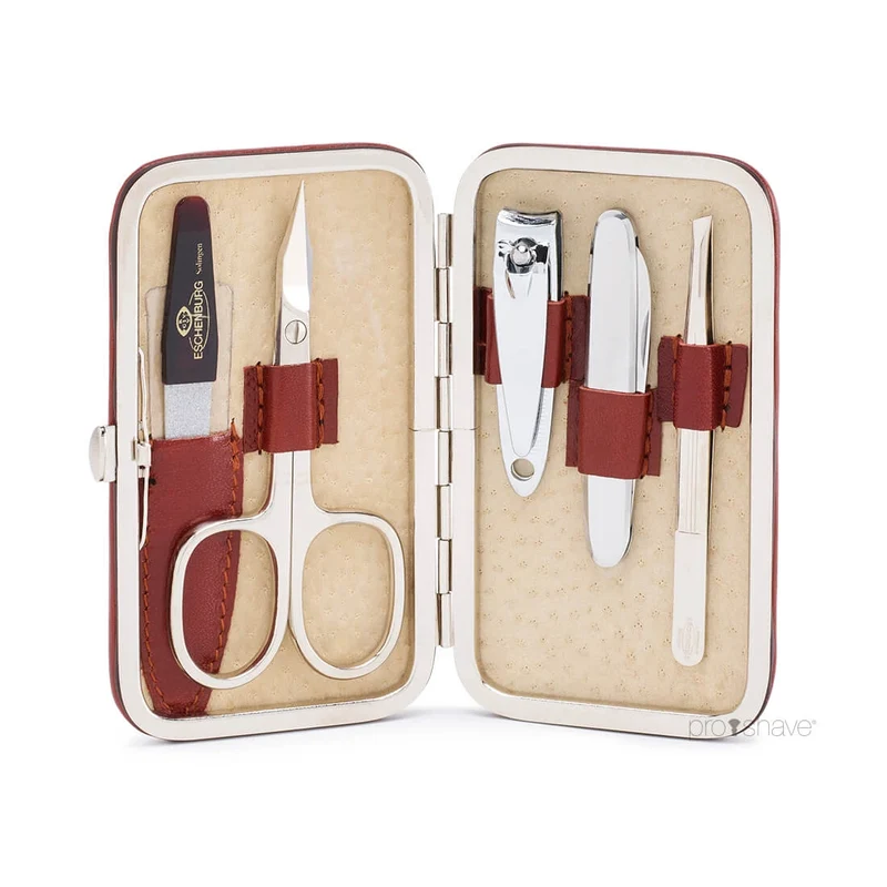 Medium Manikyrset, 5 delar, Brun