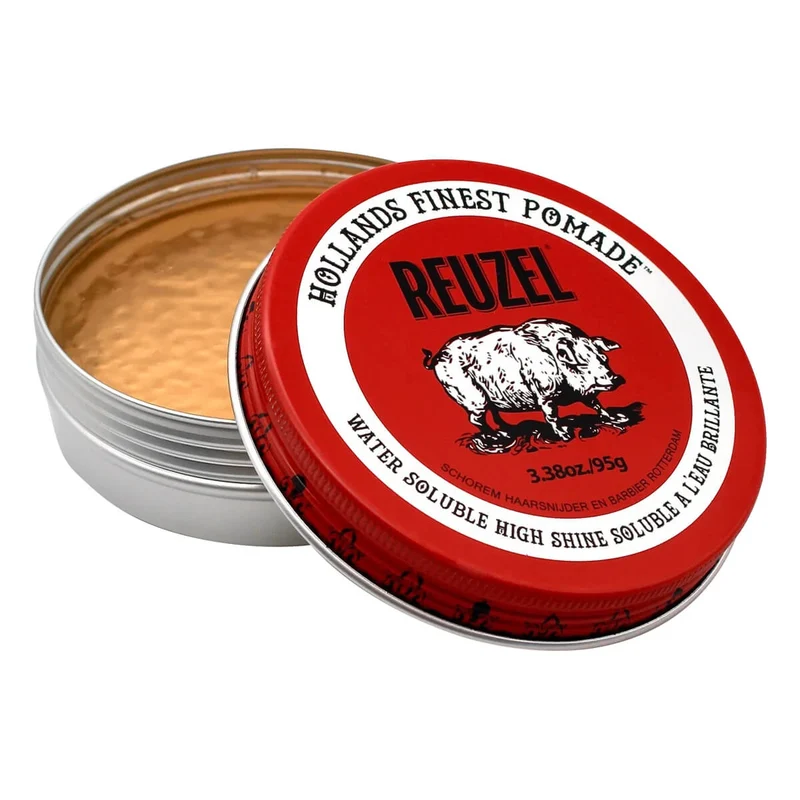 Röd vattenlöslig Pomada - High Shine, 95 g.