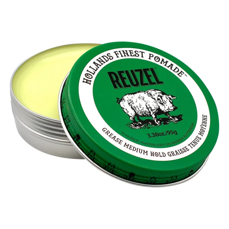 Green Grease Pomada - Medium Hold, 95 g.