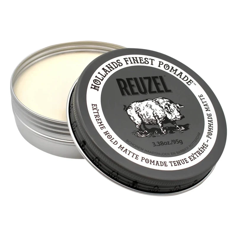 Grey Extreme Hold Matte Pomada, 95 g.
