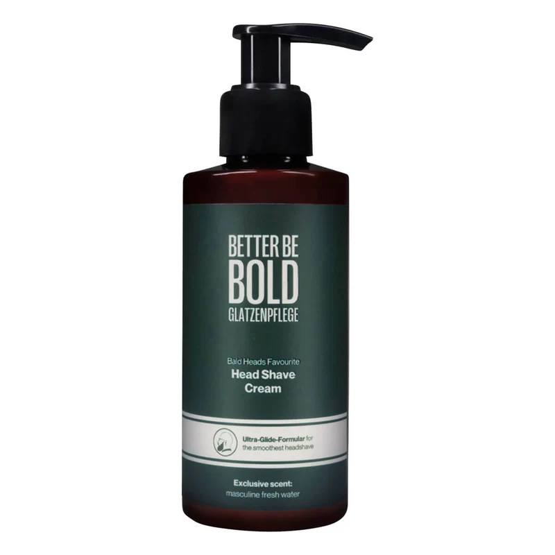 Head Shave Cream, Ultra-glide formula, 150 ml.