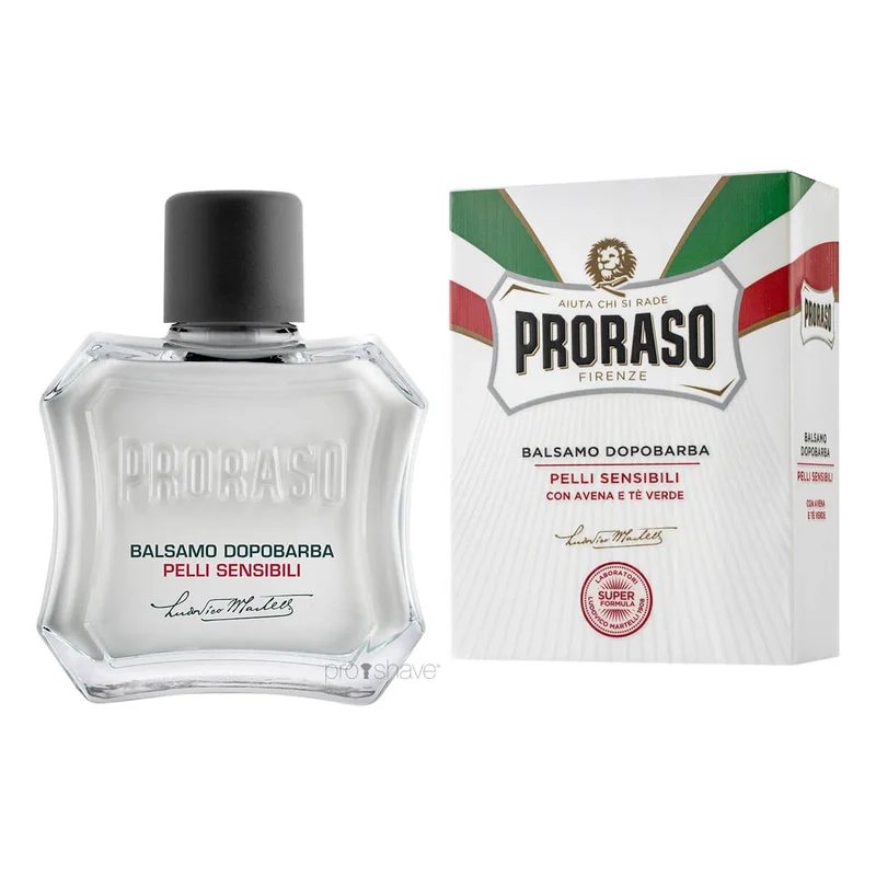 Aftershave Balm - Sensitive, Grönt te & havre, 100 ml