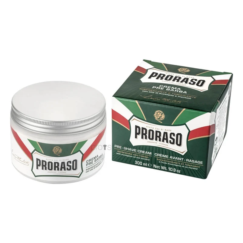 Pre-shave Cream - Refresh, Eucalyptus & Menthol, 300 ml (Salong)