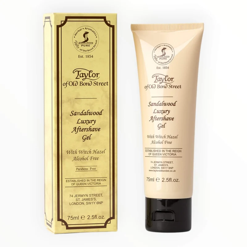 Aftershave Gel, Sandalwood, 75 ml.