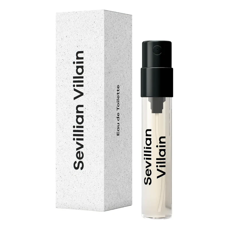 Eau de Toilette, Sevillian Villian, Prover, 2 ml.