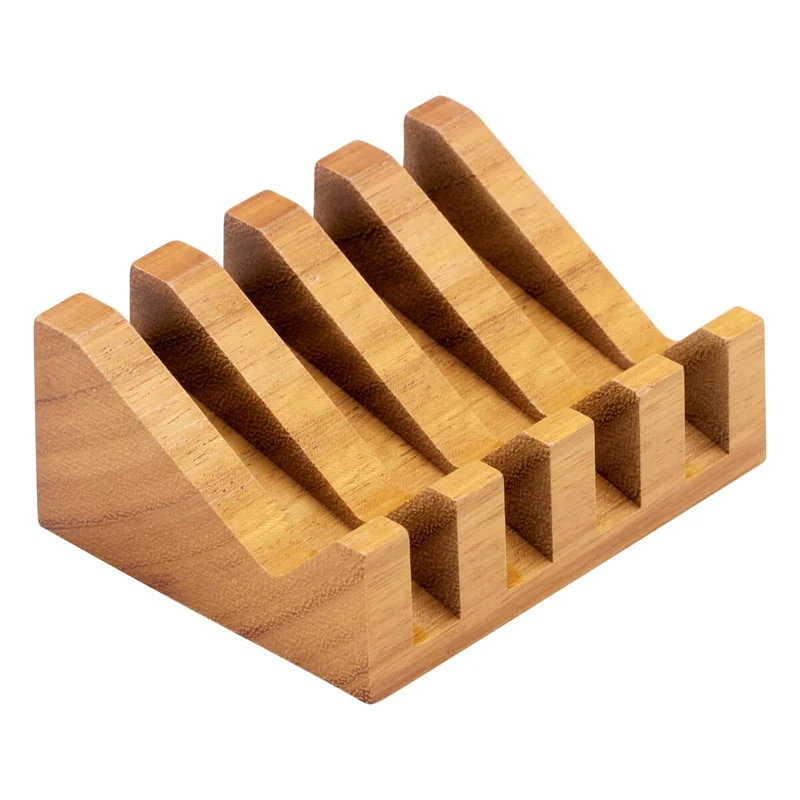 Diagonal tvålkopp, trä
