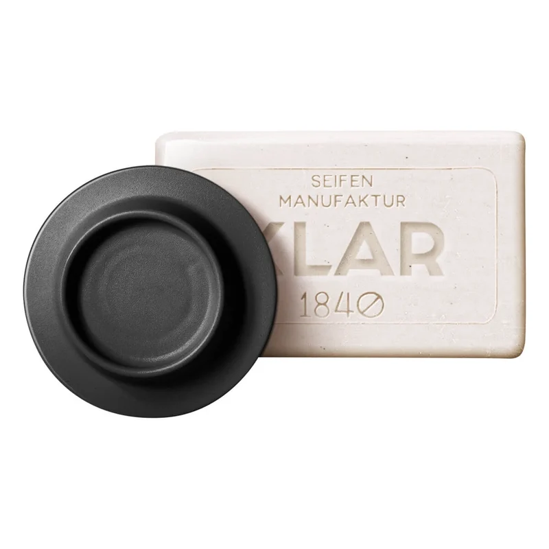 Magnetisk tvålhållare, mörkgrå