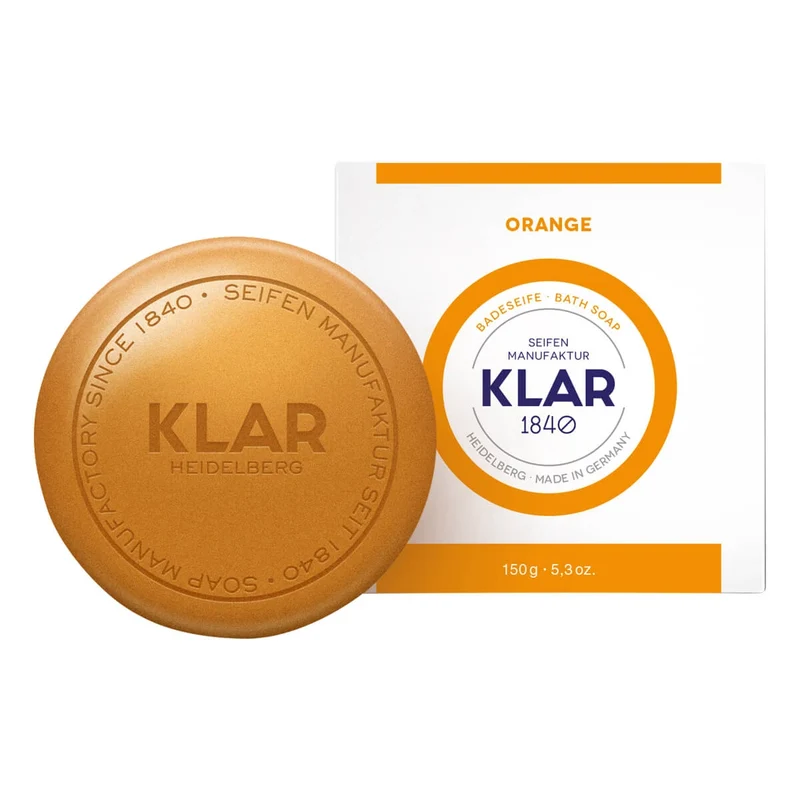 Badtvål, Orange, 150 gr.