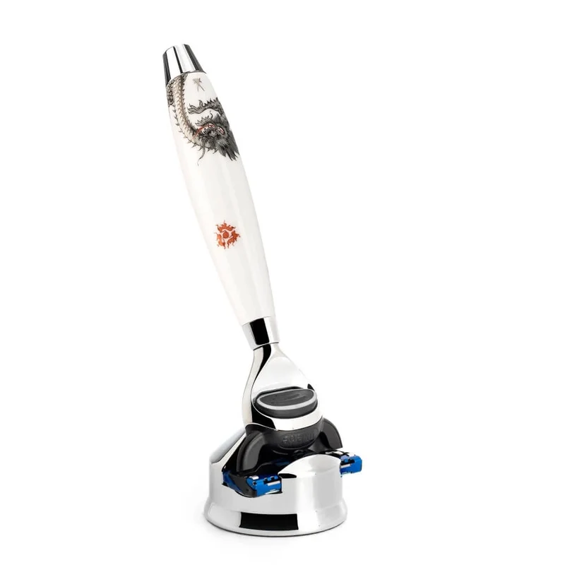 Meissen Porcelain Gillette Fusion Säkerhetshyvel, porslin