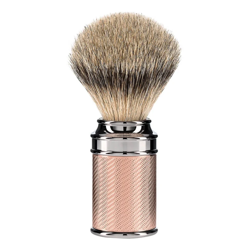 Silvertip rakborste, 21 mm, Traditional, Rosegold