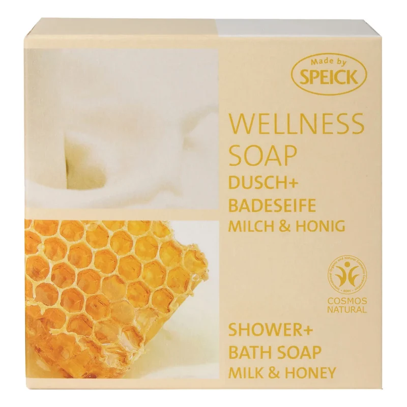 Wellness tvål, Mjölk & Honung, 200 g.