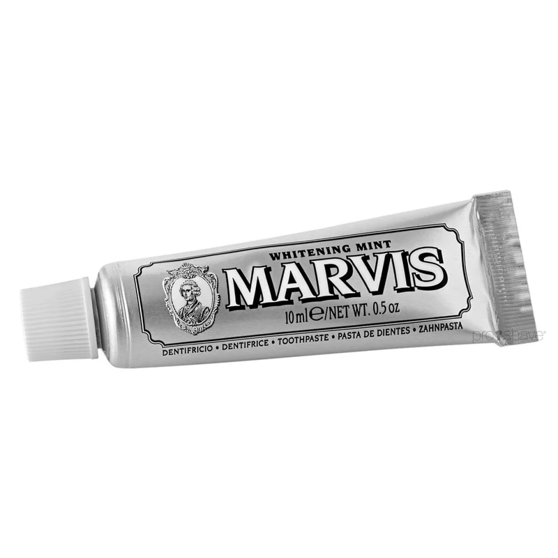 Whitening Mint Toothpaste, Resestorlekar, 10 ml.