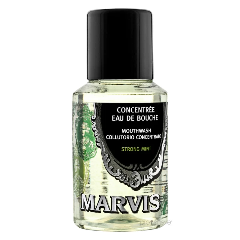 Munskölj, Strong Mint, Resestorlekar, 30 ml.