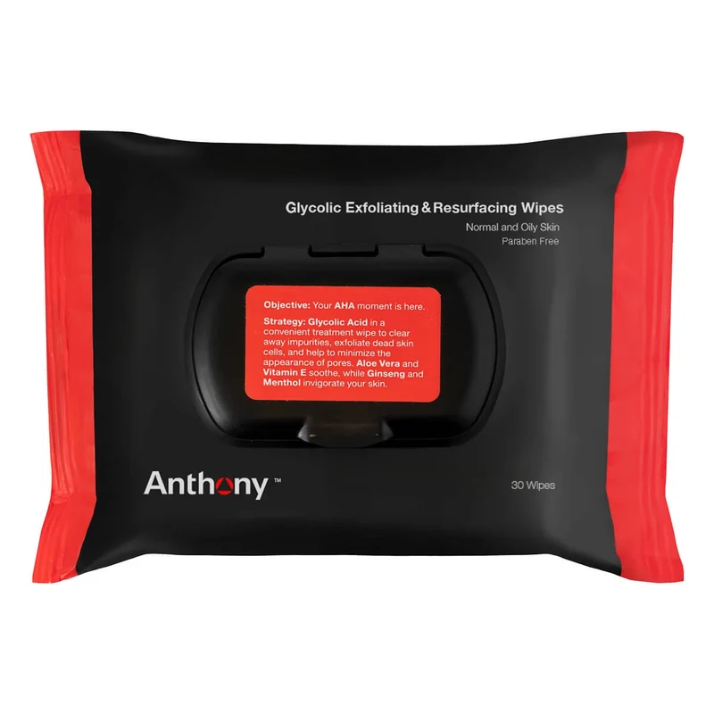 Glycolic Exfoliating & Resurfacing Wipes, 30 st.