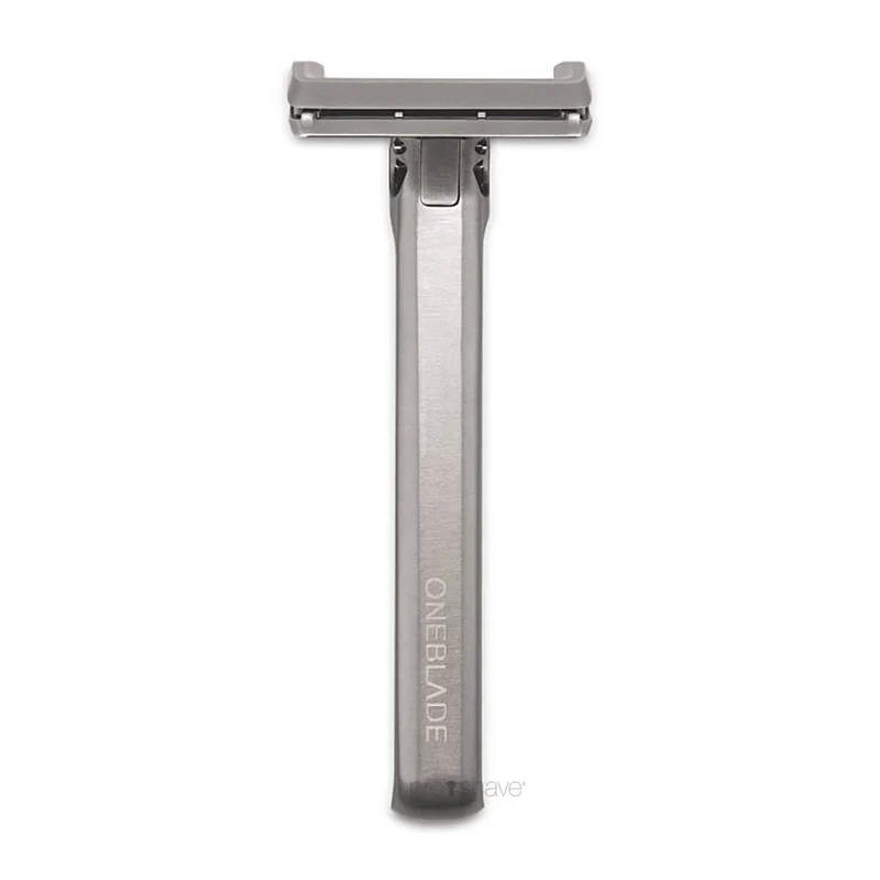 Genesis Säkerhetshyvel med enkel kant, silver