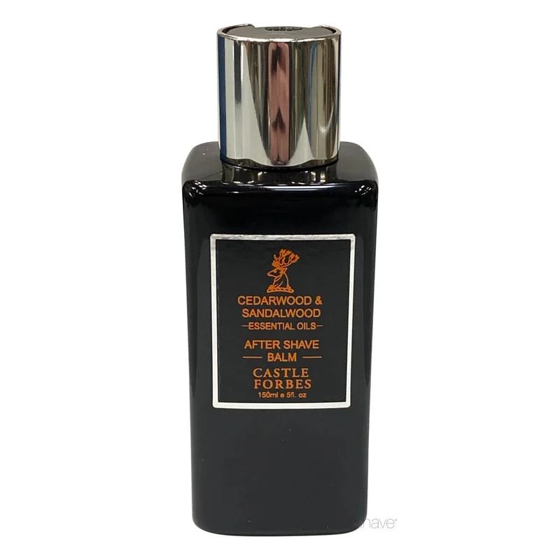 Aftershave Balm, Cedarwood & Sandalwood Oils, 150 ml.