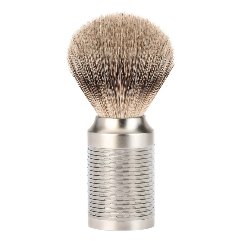 Silvertip Rakborste, 21 mm, Rocca, Rostfritt stål - Matt finish