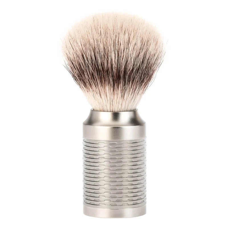 Silvertip Fibre® Rakborste, 21 mm, Rocca, Rostfritt stål - Matt finish