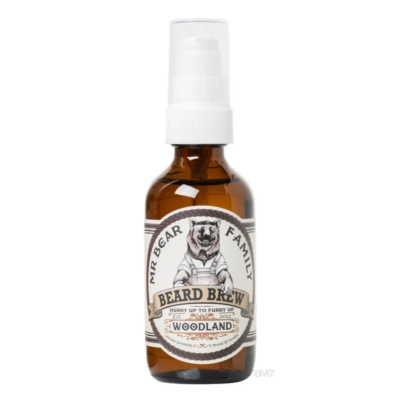 Skäggolja, Beard Brew Oil, Woodland, 60 ml.
