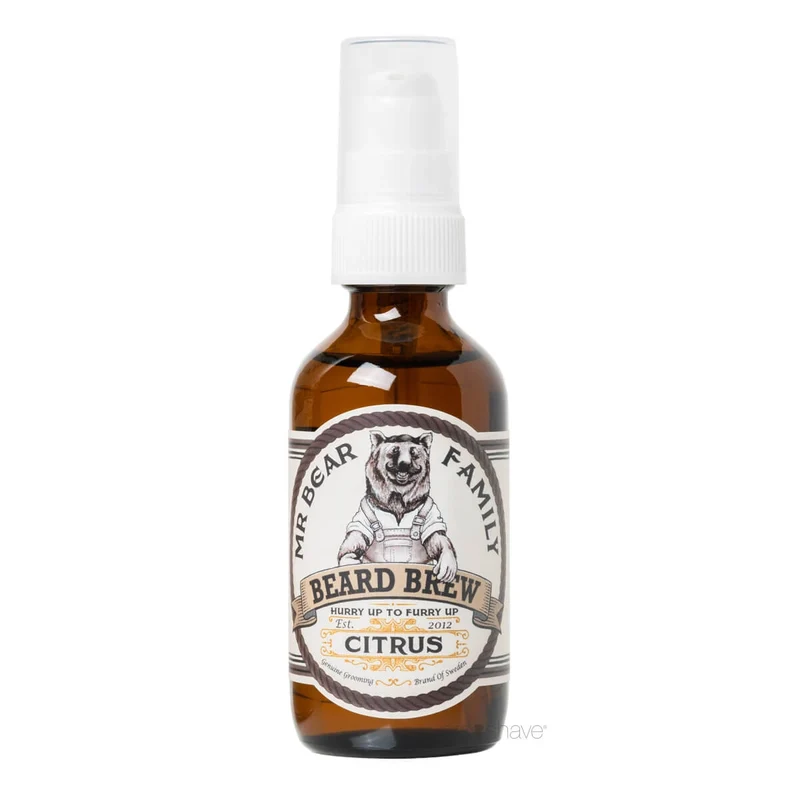 Skäggolja, Skäggolja, Citrus, 60 ml.