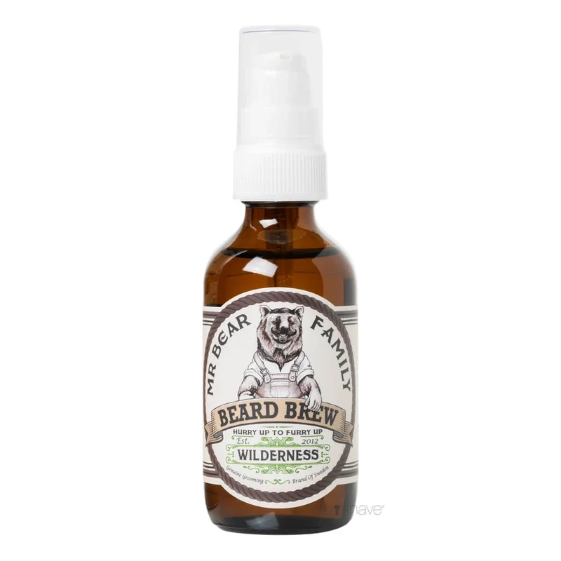 Skäggolja, Beard Brew Oil, Wilderness, 60 ml.