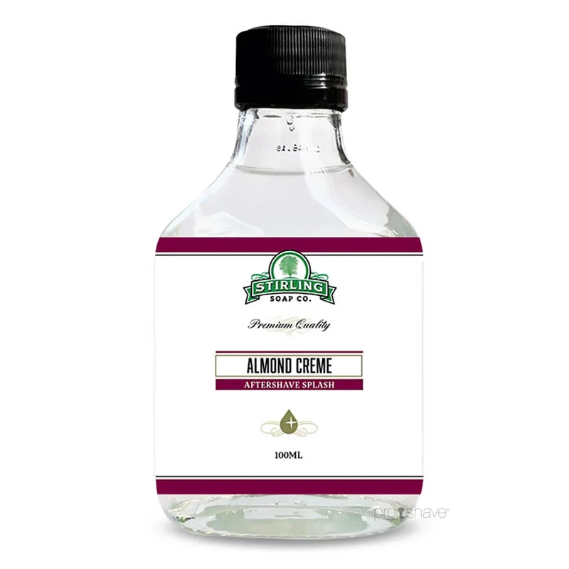 Aftershave Splash, Almond Creme, 100 ml.