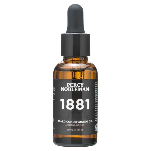 Percy Nobleman 1881 Beard Oil 30ml