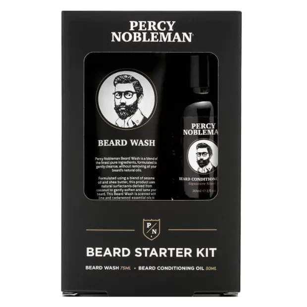 Percy Nobleman Beard Starter Kit