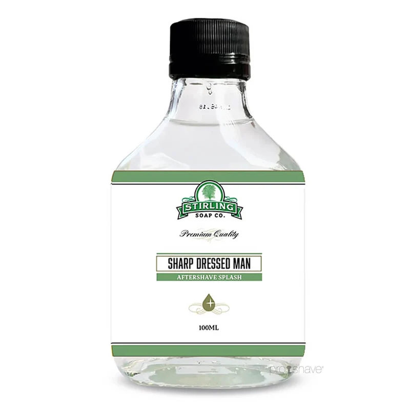 Aftershave Splash, Sharp Dressed Man, 100 ml.