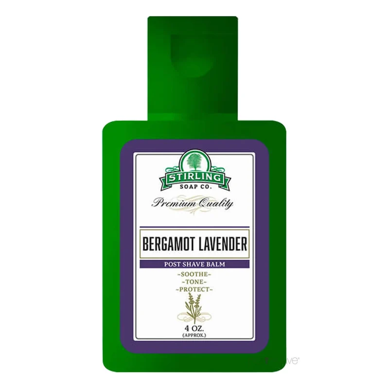 Aftershave Balm, Bergamot Lavender, 118 ml.