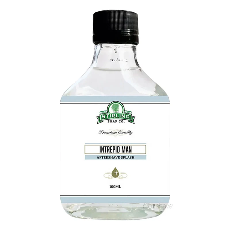 Aftershave Splash, Intrepid Man, 100 ml.