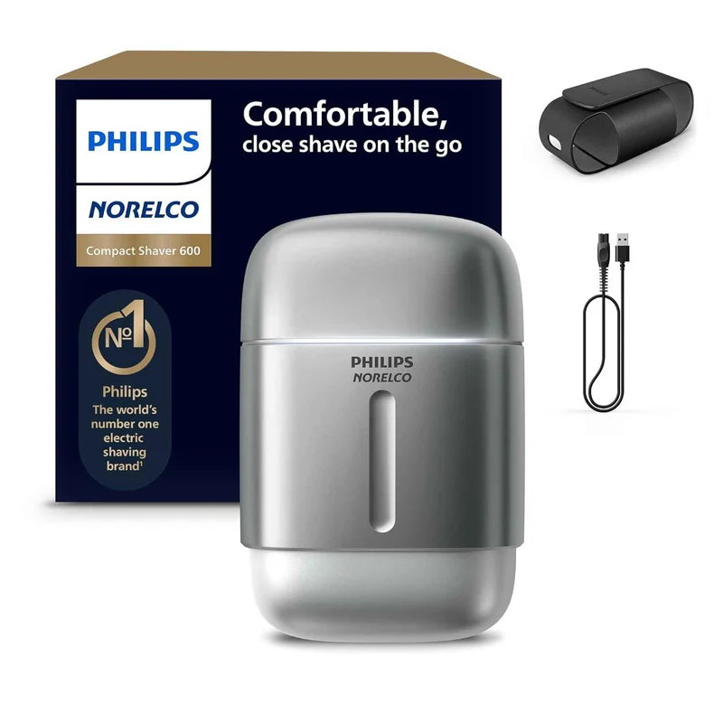 Philips Norelco Philips Shaver 600 Series Wet & Dry Electric Compact Shaver S693/94