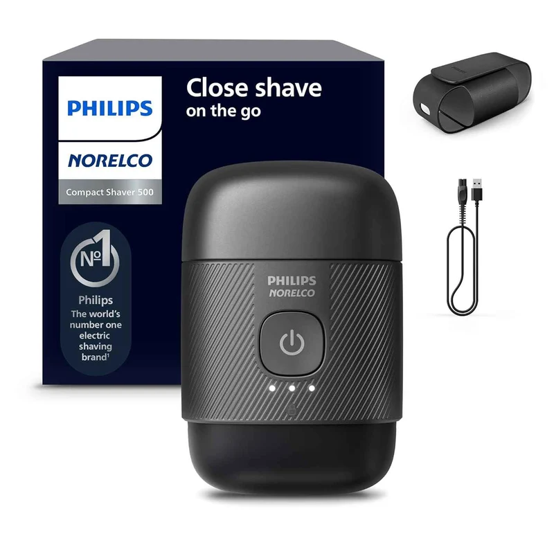 Philips Norelco Philips Shaver 500 Series Wet & Dry Electric Compact Shaver S591/94