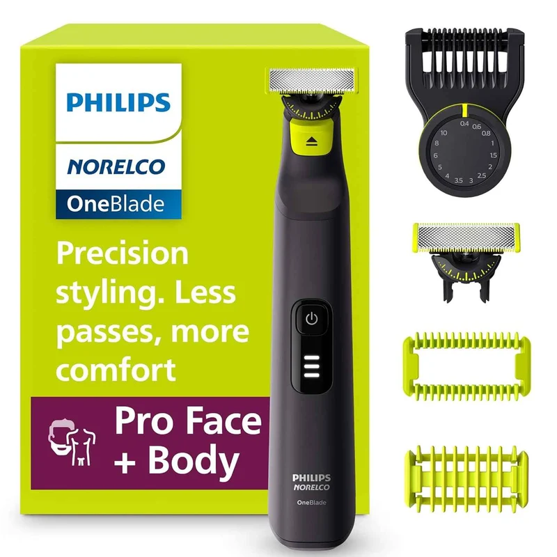 Philips Norelco OneBlade Pro 360 Face + Body QP6542/70