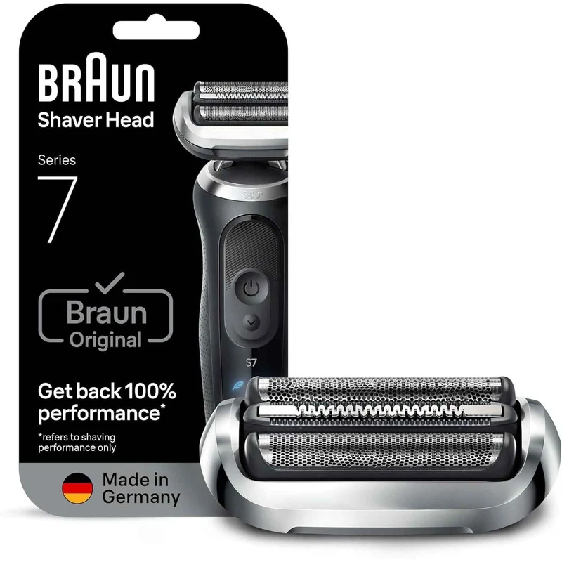 Braun 74s Genuine Series 7 Electric Shaver Replacement Head, Fits - 70, 71, 72 Generations Shavers, Made in Germany