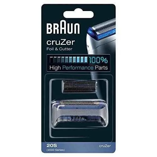 Braun 20s Genuine Electric Shaver Replacement Foil and Cutter - Series 2000