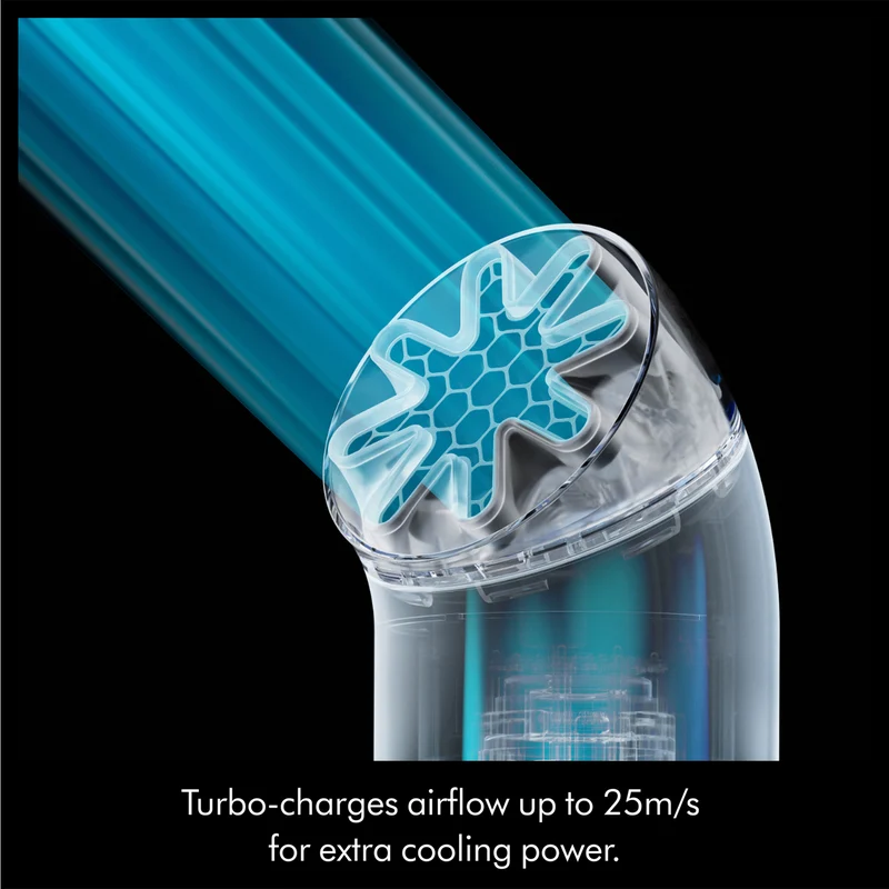 Dyson Hushjet Mini Cool (Carnelian/Sky)