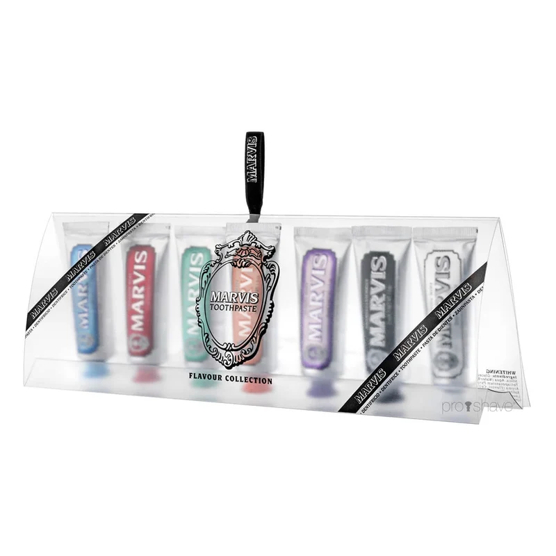 Tandkräm Gift Set, 7 x 25 ml.