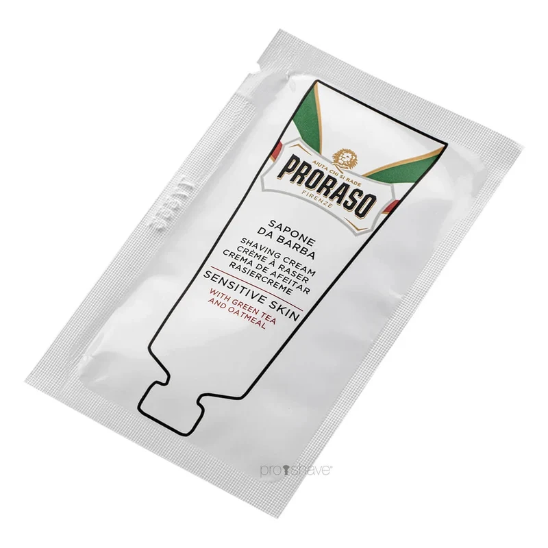Rakkräm - Sensitive, Grönt te & havre, Prover, 4 ml.