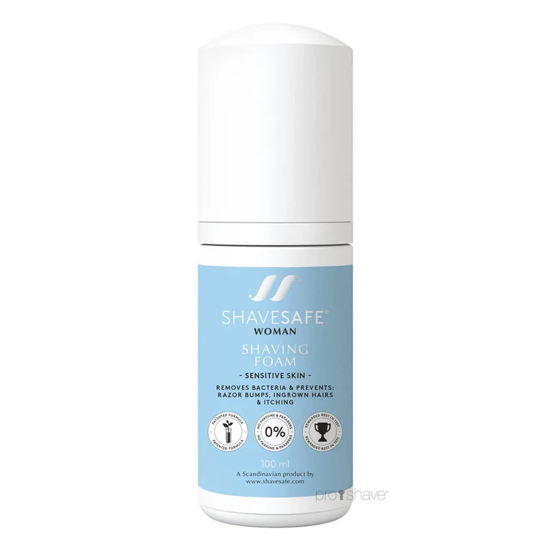 Rakskum, Kvinna, Känslig hud, 100 ml.